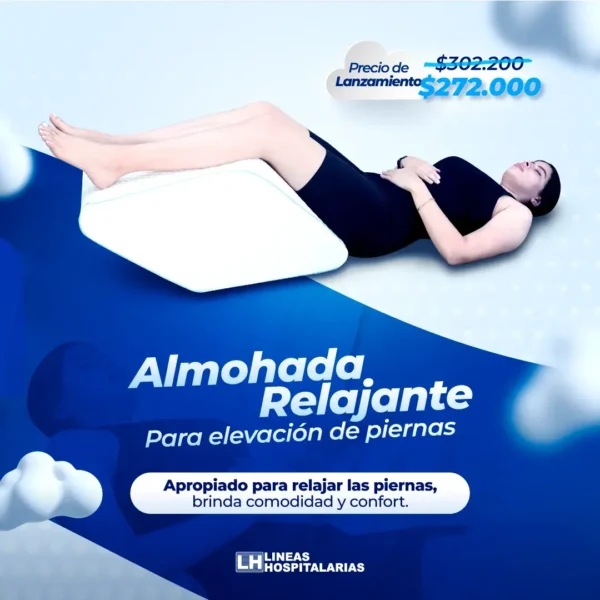 Almohada Relajante para Elevación de Piernas