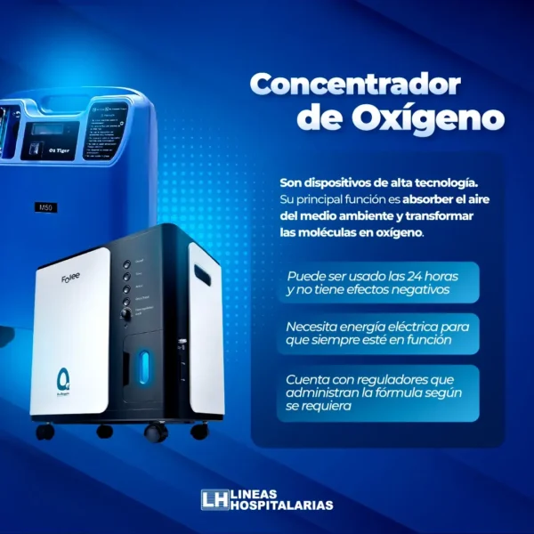 Concentrador de Oxígeno Sysmed M50