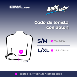 Codo de Tenista con Botón