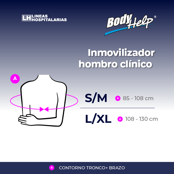 Inmovilizador hombro clínico