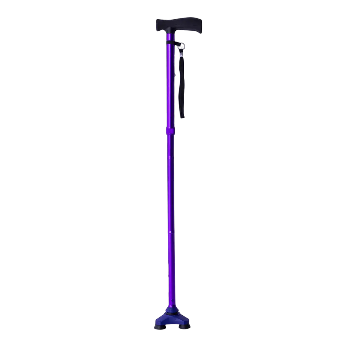 Bastón Hurrycane plegable purpura