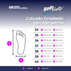 Calzado Ortobetic Cerrado