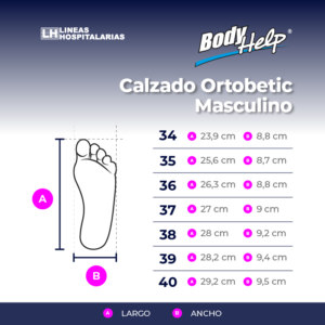 Calzado Ortobetic Masculino