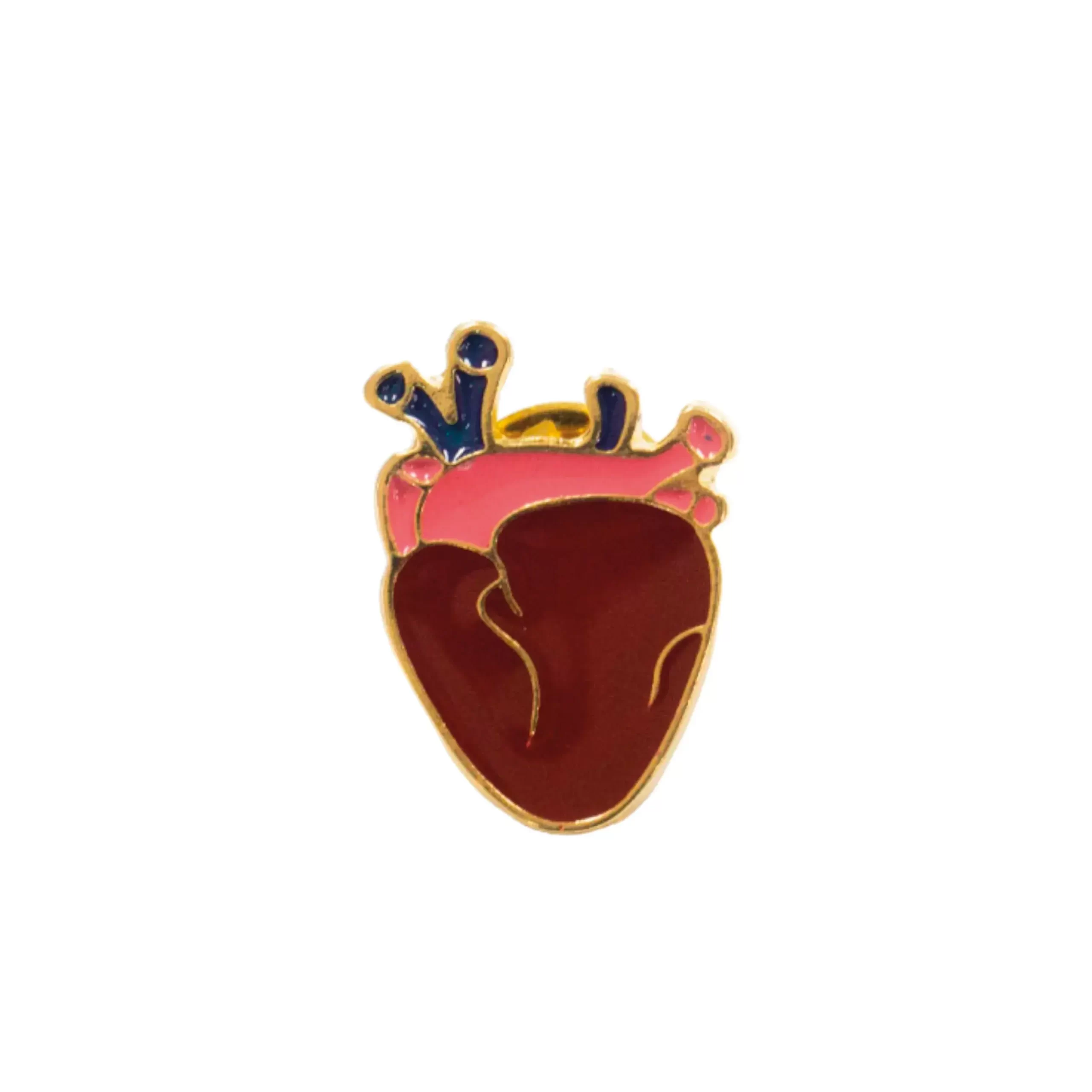 Pin Corazón a Color Acabado