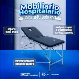 Diván Portátil para Fisioterapia