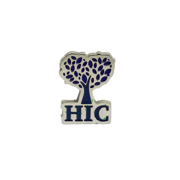 HIC Plateado Pin HIC Árbol