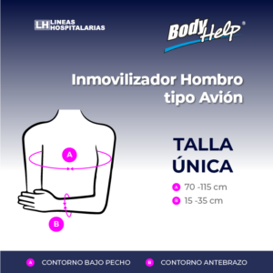Inmovilizador hombro tipo Avión