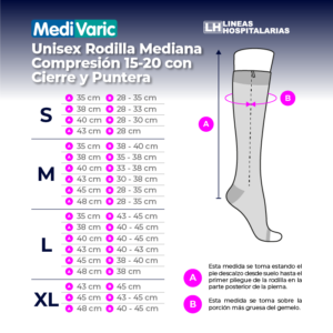 Media Unisex Rodilla 15-20