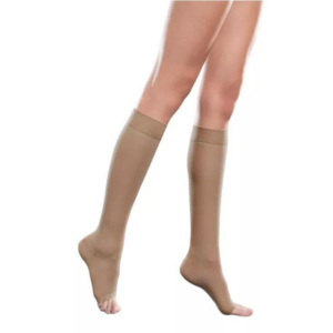 Media Therafirm a la Rodilla 15-20 Puntera Abierta