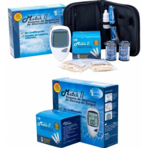 Combo Okmeter Match II Gluco+Tiras X50