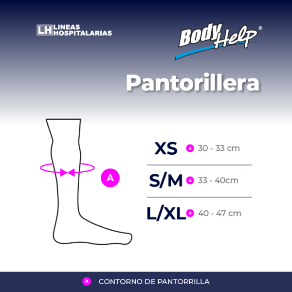 Pantorrillera Body Help