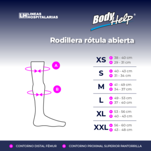 Rodillera Rótula Abierta