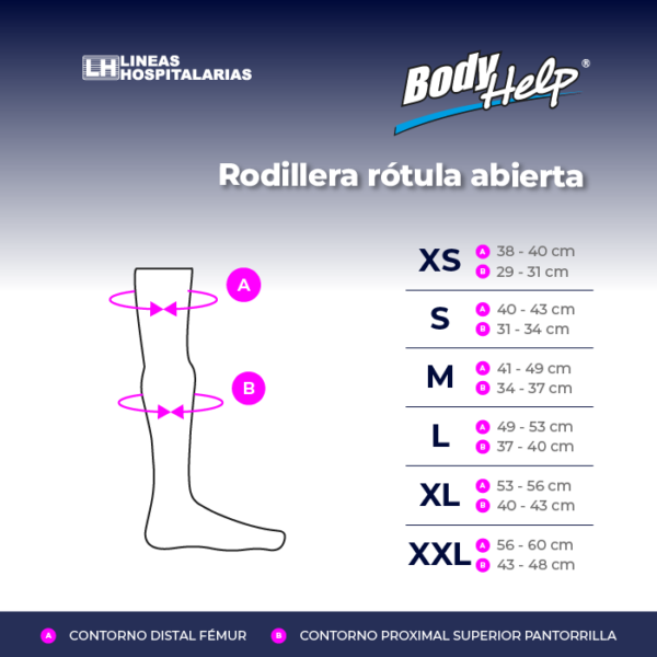 Rodillera Rótula Abierta