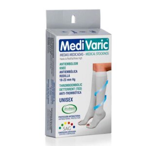 Media Unisex Rodilla Antiembólica Medivaric