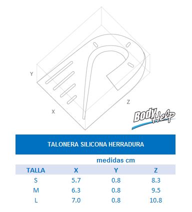 Talonera Silicona Herradura