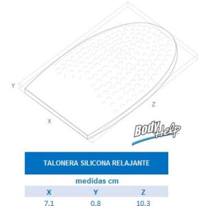 Talonera Silicona Relajante
