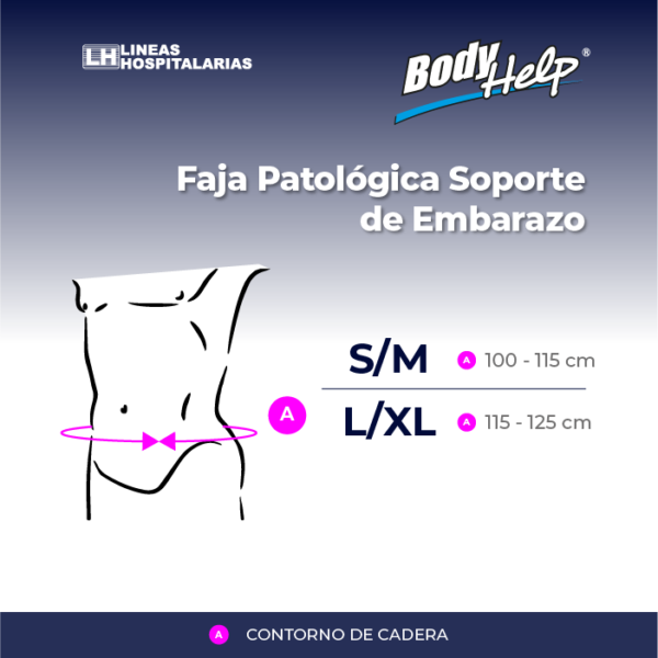 faja patológica soporte embarazo