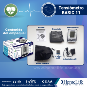 Tensiómetro Digital Básico (Ref HM1209)