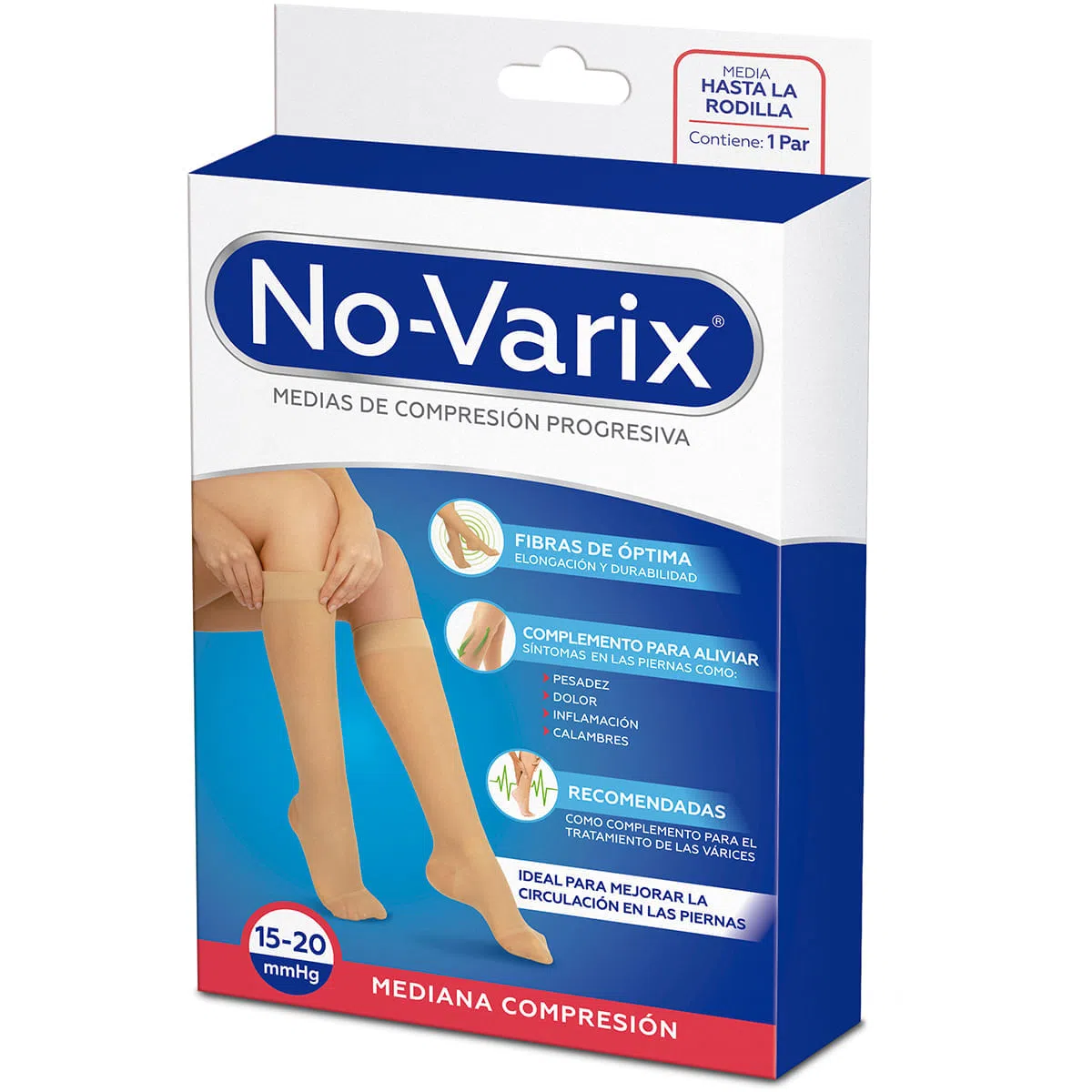 Media A La Rodilla Novarix Mujer 15-20