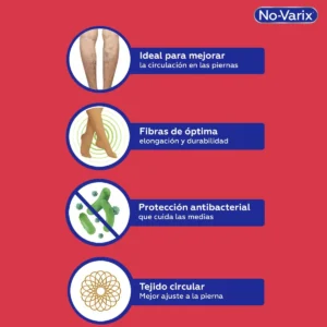 Calcetín Novarix Mujer 15-20 MMHG