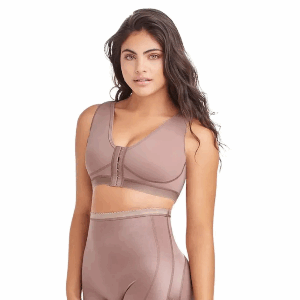 Brasier postcirugía busto broche talla L Brasier postcirugía busto broche talla L