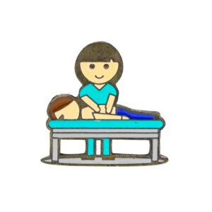 Pin Mujer Fisioterapeuta