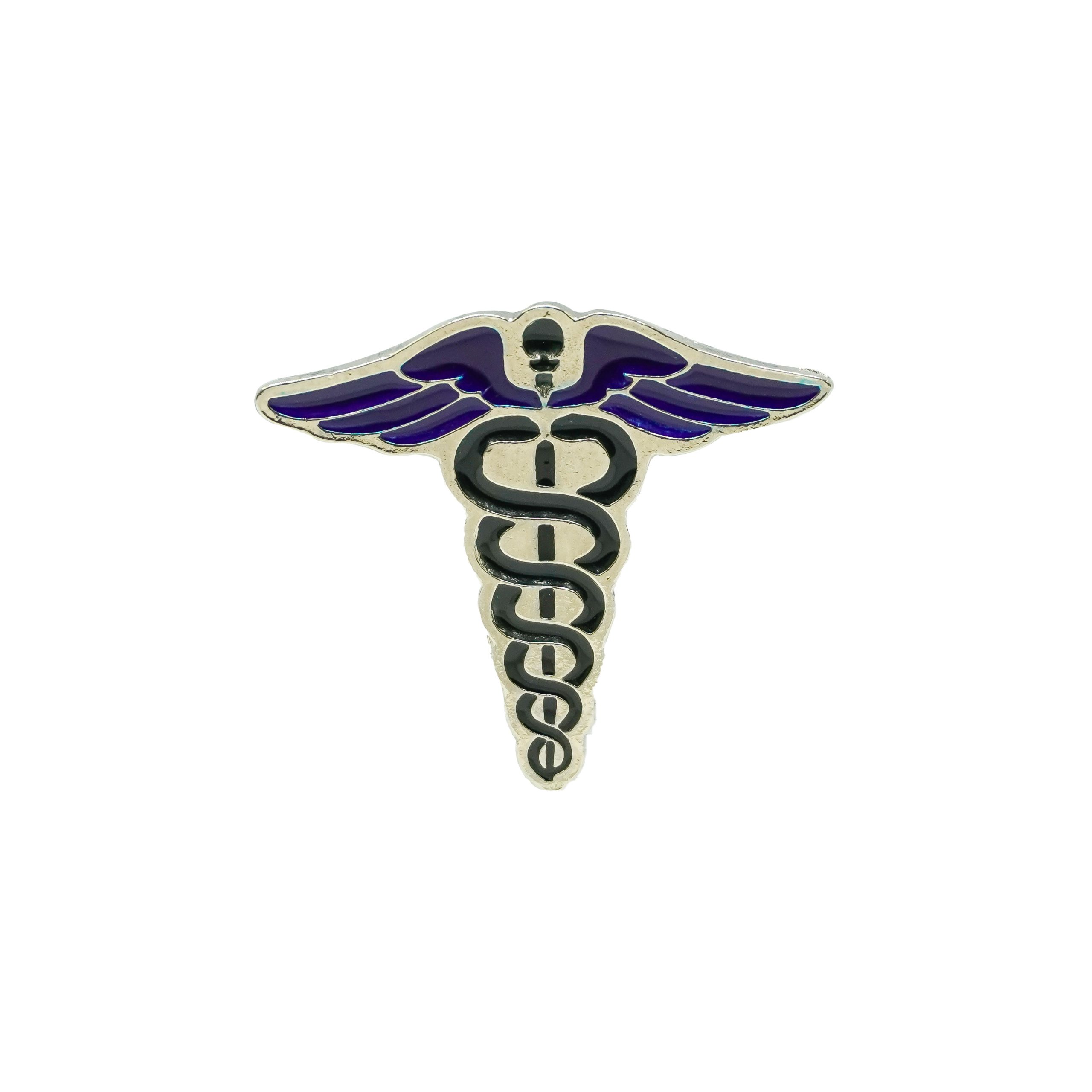 Pin Medicina Alas Azules