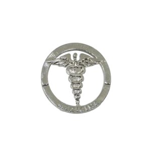 Pin Logo Medicina en un Aro