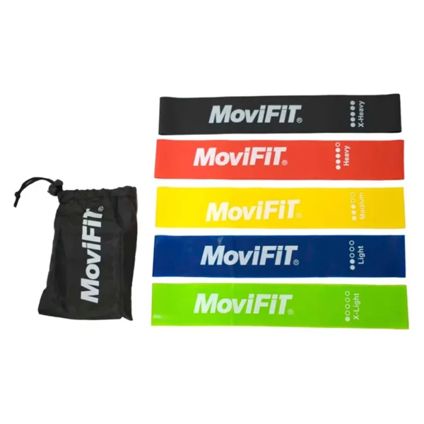 Set de 5 Bandas Elásticas MoviFit