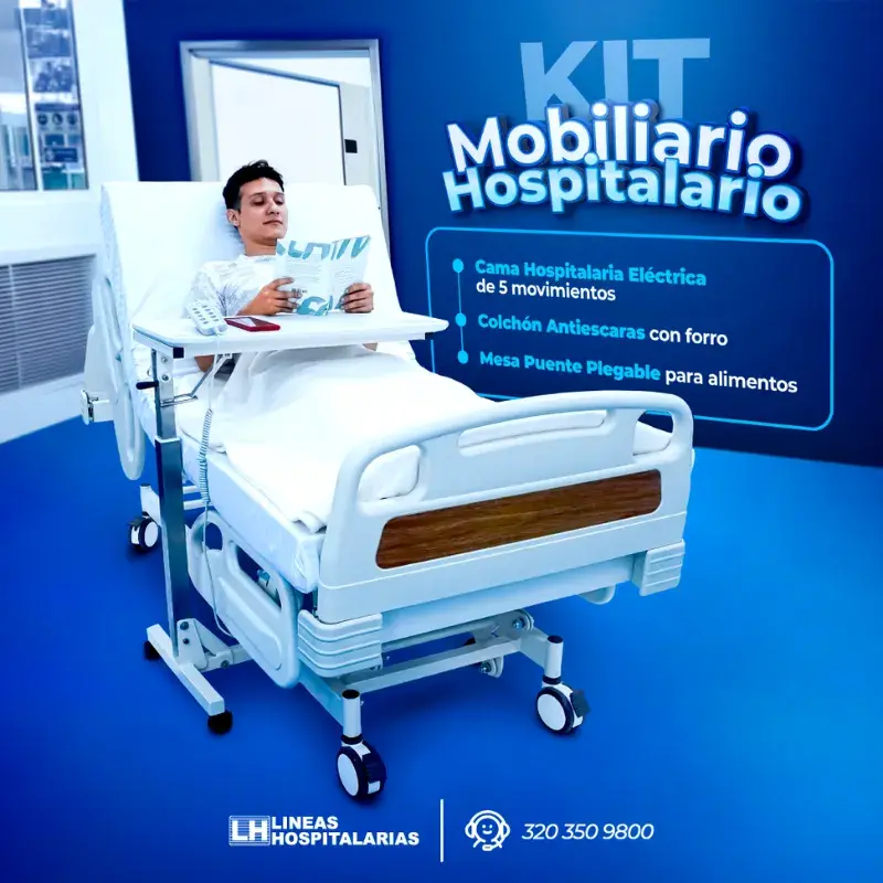 Cama Hospitalaria de 5 movimientos – 2