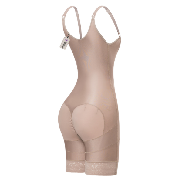 Faja Hasta la Rodilla Broche Centro Espalda Alta