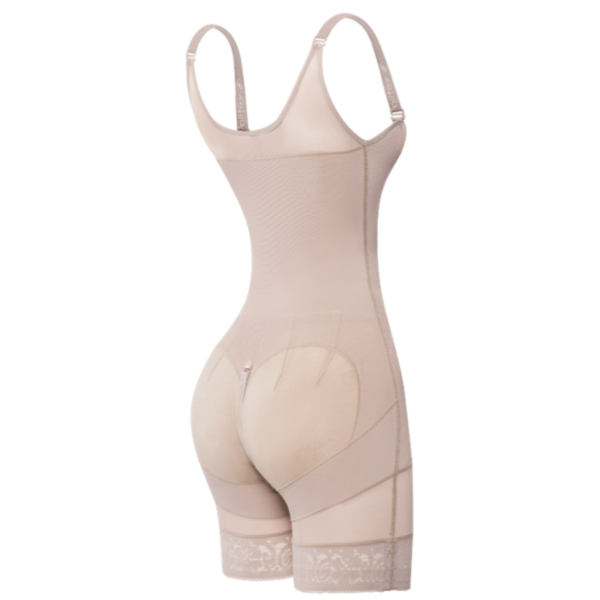 Faja Short Media Pierna Cuatro Broches con Cierre