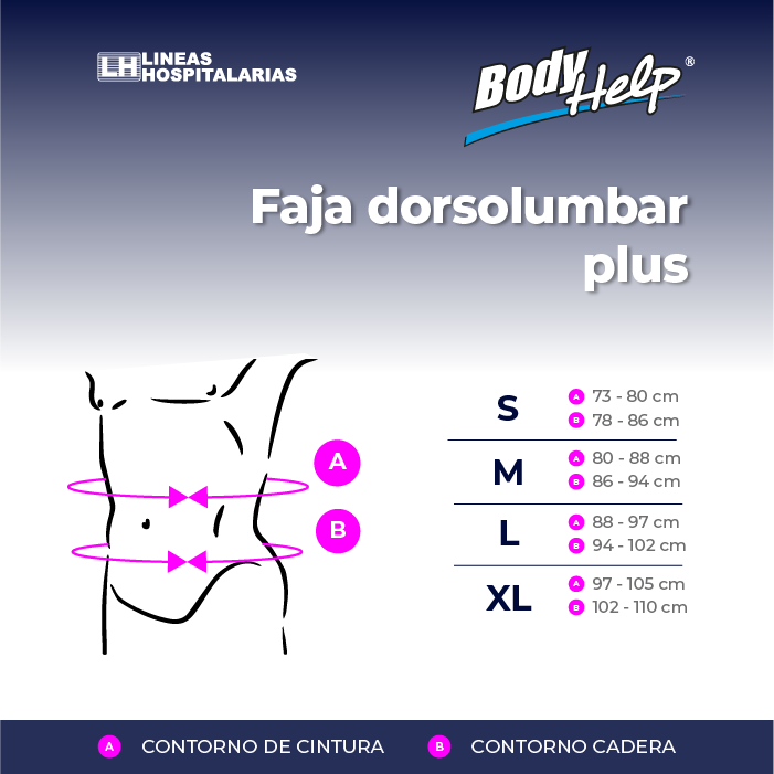 Faja Dorsolumbar Plus