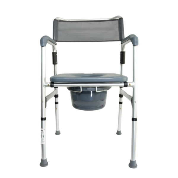 Cómodo Sanitario Plegable En Aluminio