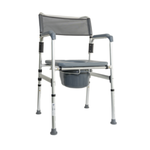 Cómodo Sanitario Plegable En Aluminio