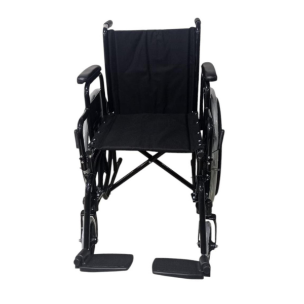 Silla de Ruedas en Aluminio Semiescritorio Reposa Brazos y Pies Desmontables