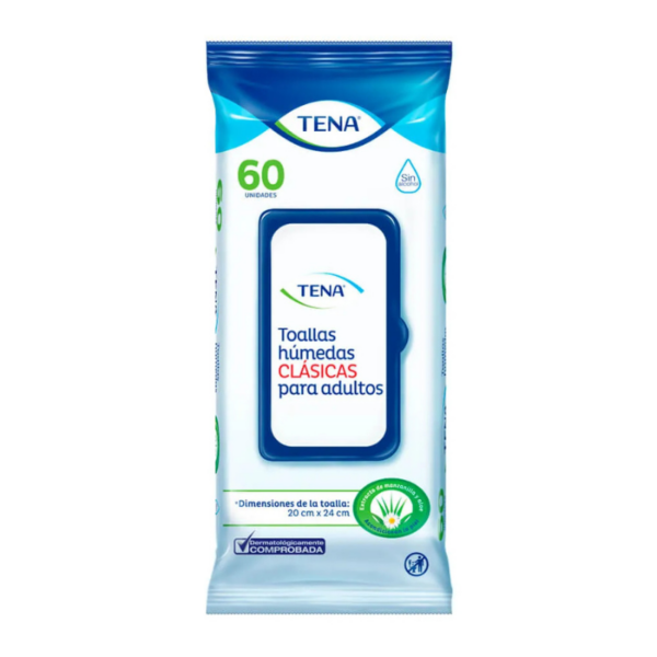 Toallas Húmedas Tena Clásica