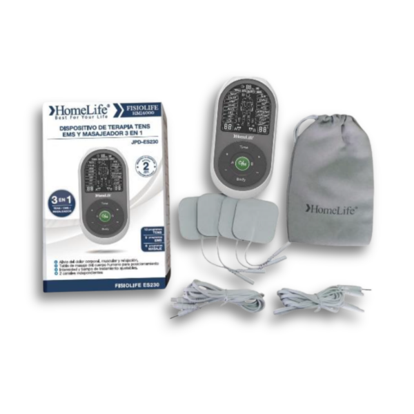 Tens & Ems Y Masajeador Fisiolife Es230