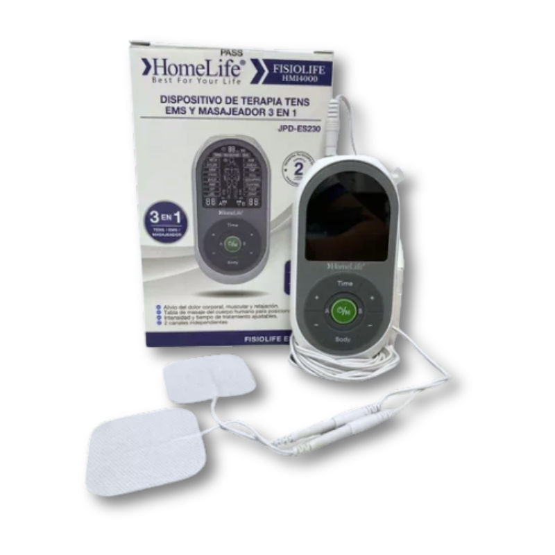 Tens & Ems Y Masajeador Fisiolife Es230