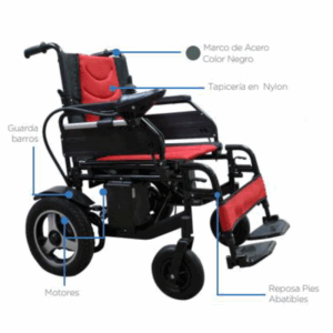 Silla de Ruedas Eléctrica con Cambio Automático de Modo