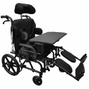 Silla de Ruedas Neurológica para Adultos con Mesa de Trabajo