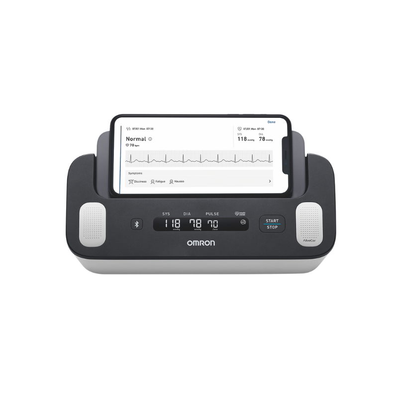 Tensiómetro Digital de Brazo + ECG HEM-7530T
